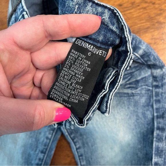 Denim & Rivets Boys Denim Jeans size 6 - Picture 3 of 4